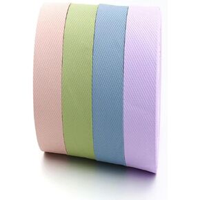 157"x0.4" Pastel Cloth Strip Craft Ribbon Bow Tie Hair Bows Hair Clips DIY Hair Accessories British Style Cloth Strip for Garment Accessories Handmade Bow