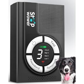 Anti Barking Devices for Dogs, Rechargeable Ultrasonic Bark Control Devices, Stop Neighbors Dog Barking, 3 Modes Waterproof Bark Deterrent Box, Dog Barking Silencer Safe for Dogs Outdoor Indoor Use