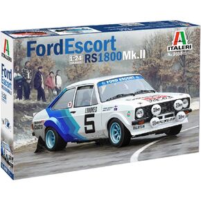 Italeri 3655 Ford 1:24 Escort Mk.II, White, Mittel