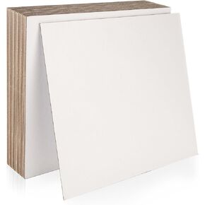 25 Pcs Book Board, Binders Board Chipboard Designer Bookboard, Heavy Duty Chipboard Sheets Bookbinding Supplies for Book Binding Materials Cover (White, 12 x 12 Inch 80PT)