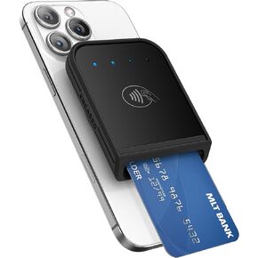 ENCASED Protective Case for Shopify Tap & Chip Card Reader (MagSafe Compatible) Black