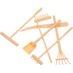 6pcs Zen Sand Table Rake Tabletop Zen Garden Tools Rock Zen Garden Kit Table Office Zen Garden for Desk Zen Sand Tray Tool Coffin Zen Garden for Kids Micro Sand Child Plastic Beach