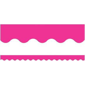 Teacher Created Resources Hot Pink Scalloped Border Trim (5582)