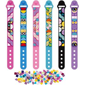 SIENON Bracelets 6PCS, Kids Building Blocks Dots Bracelets, DIY Creative Craft Bracelet Making Kit for Kids, Friendship Bracelets, Dots Construction Toys Kit for Birthday Holiday Gift for Girls Boys