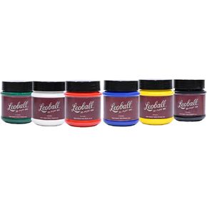 leoball® 3D Puff Ink جاهز للاستخدام في المطبوعات المنتفخة/المنقوشة/المرتفعة-حبر طباعة الشاشة القائم على الماء للقميص للقمصان والطباعة الشاشة الحريرية ، 4 أونصة جرة (أسود)