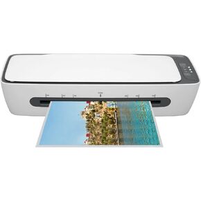 SL688 6 in 1 Thermal Laminator Machine, 9 inch Hot Cold Laminating Machine with 12 Laminating Sheets, Cutter, Corner Rounder and Hole Punch, Lamination Machine for Home School Office Use (US)