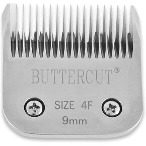Geib Buttercut Dog Clipper Blade (Size 4F) for Dog Grooming – Carbonized Steel Construction, Long-Lasting Durable Blade