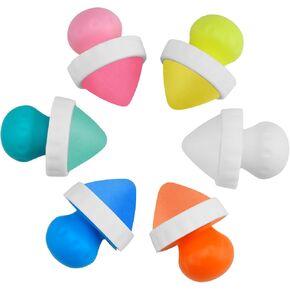 Mushroom Dustless Chalk for Kids, Easy Grip Chalk,Non-Toxic Washable Toddlers Chalks Drawing Writing- Refills Available