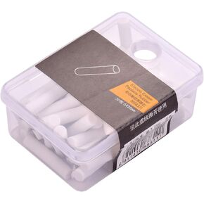 Portable Electric Eraser Refills 50pcs Dia. 5mm Big Eraser Refills Replaceable Rubbers Stationery Supplies for School Students Artists Ding Painting Sketching Use
