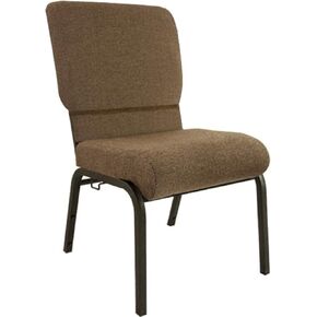 Flash Furniture Advantage Jute Church Chair 20.5 in. Wide