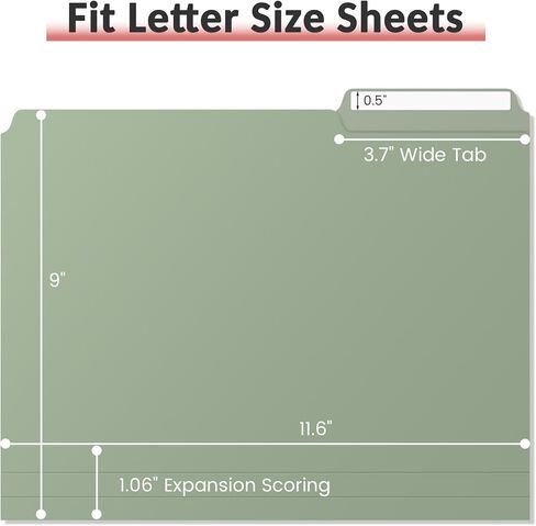 Sooez 18 Pack Plastic File Bolders ، مجلد ملف ملون بحجم الحروف الثقيلة مع علامة تبويب قابلة للمحو 1/3 ، أقوى من مجلد Manila ، مثالي للمستلزمات المكتبية للملفات ، ألوان عتيقة in Kuwait