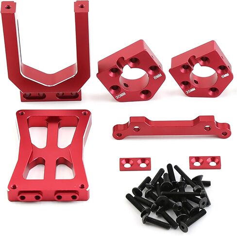 MOTER QUICK MOTOR MOTOR 7760 لـ X-MAXX 8S 77086-4 XRT 8S 78086-4 أجزاء ترقية (أحمر) in Kuwait