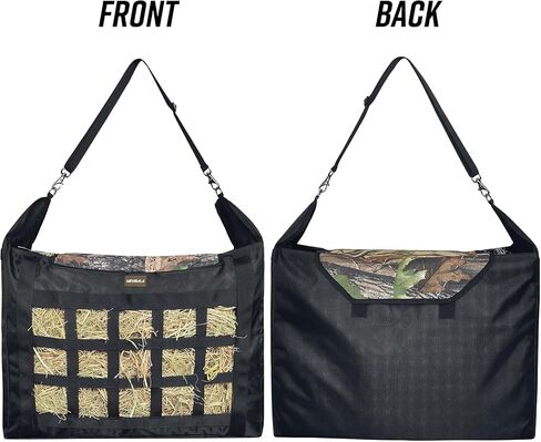 Hay Bag for Horses,Slow Feeder for Horse/Donkey/Goat, Premium 1680D Oxford Cloth,Easy to Fill and Hang with Extra Large Opening in Kuwait