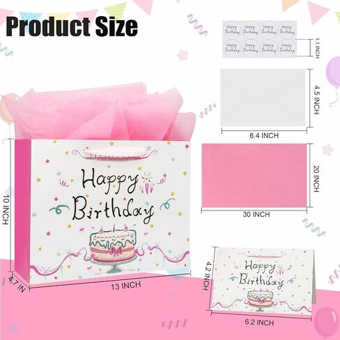 Oletx Basketball Party Favor Gift Paper Bags, Large Basketball Gift Wrap Bag with Tissue Paper for Sports Party Basketball Birthday Goodie Gifts Treat Wrapping Bags for Boys Men Kids in Saudi Arabia