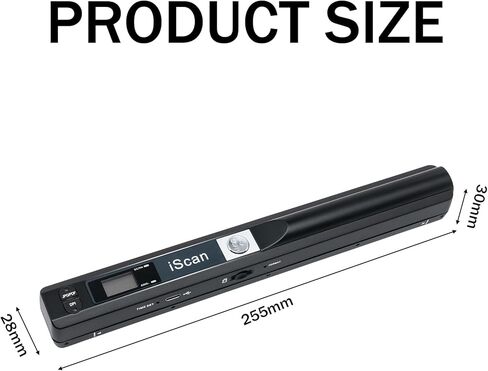 الماسح الضوئي للصور ، ماسح ضوئي مستند محمول لـ A4 Documents Pictures في 900 نقطة في البوصة ، يسهل نقله وتخزين الملفات الممسوحة ضوئيًا ، بدون برنامج تشغيل in Kuwait