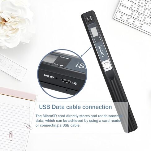 الماسح الضوئي للصور ، ماسح ضوئي مستند محمول لـ A4 Documents Pictures في 900 نقطة في البوصة ، يسهل نقله وتخزين الملفات الممسوحة ضوئيًا ، بدون برنامج تشغيل in Kuwait