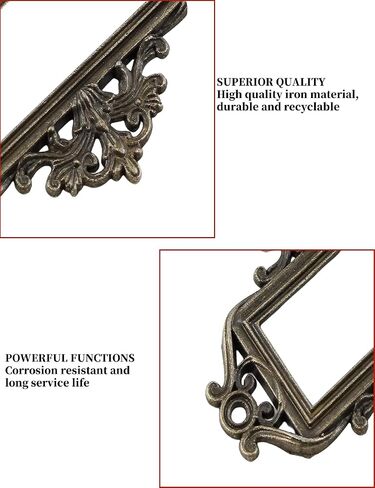 UVBWS 24 PCS Metal Label حامل 55mmx43mm خمر ملصقات المعادن حامل بطاقة بطاقة لطلاب مكاتب Libray (برونزية عتيقة) in Kuwait