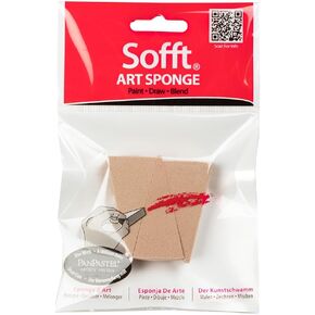 Colorfin PP61023 Sofft Art Sponges, Wedge, 3-Pack