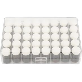 40Pcs Finger Sponge Daubers, Finger Sponge Daubers with Storage Box for Painting Drawing Art Ink Crafts Chalk Card Making, Finger Painting Sponge Craft Drawing Sponge Dauber Set
