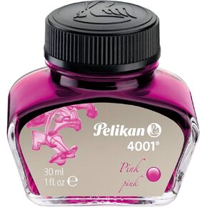 Pelikan 301343 Ink 4001 Brilliant Pink 30ml in Glass