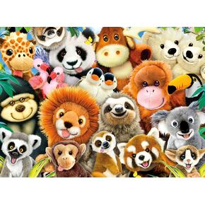 Ceaco - Plushie Parade - 100 Piece Jigsaw Puzzle