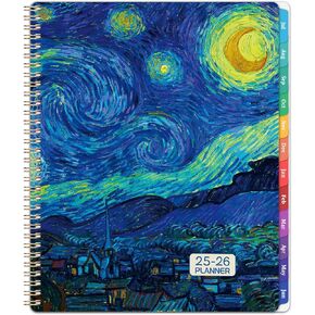 2025-2026 Planner-9 "× 11" Planner Weekly and Monthly 2025-2026 من يوليو. 2025 إلى يونيو. 2026 ، 2025-2026 التقويم/المخطط الأكاديمي مع علامات تبويب ، ملزمة مزدوجة ، جيب داخلي