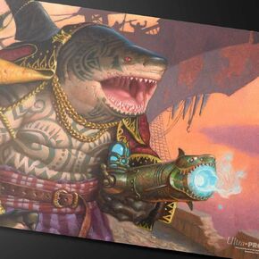 Ultra PRO - Aetherdrift Captain Howler, Sea Scourge Playmat for Magic: The Gathering, Use as Mousepad, Desk Mat, Protects MTG Cards During Gameplay, TCG Trading Card Games