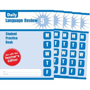 Evan-Moor 583 Publishers التعليمية 386784 Daily Common Core Language Review Workbook ، الصف 5