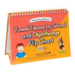 Really Good Phonics? Vowel Teams by Sound and Diphthongs Decodable Readers Flip Chart