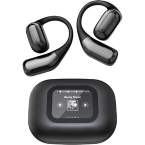 AI Language Translation Earbuds 145 Language, Upgrade LCD Touchscreen HD Sound Over The Ear Earbuds, Long Battery Life, translation earbuds real time for iphone Wireless bluetooth translation earbuds