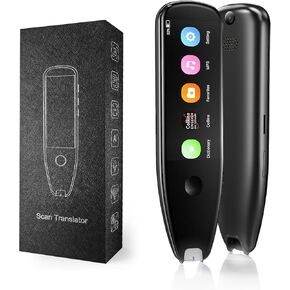 X5 Pro Translation Pen Scanner ، نص القارئ على جهاز الكلام لعسر القراءة 112 لدعم جهاز المترجم المستخلص ، قلم ماسح ضوئي للتسجيل الذكي مع شاشة تعمل باللمس 3.5 بوصة
