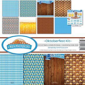 Reminisce Oktoberfest Scrapbook Collection Kit