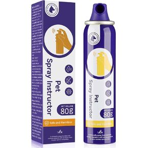 Dog Corrector Spray, 80ml 1 Pack Dog Trainer Spray to Dogs from Stopping Unwanted Behaviors Pet Trainer Spray, Barking, Jumping, Stealing Food, Safe, Humane & Effective