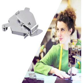 Sewing Magnetic Seam Guide for Sewing Machine Sewing Machine Accessories of Guide Sewing Foot Equipped with Rollers for Smoother Use Suitable for All Models of Sewing Machines