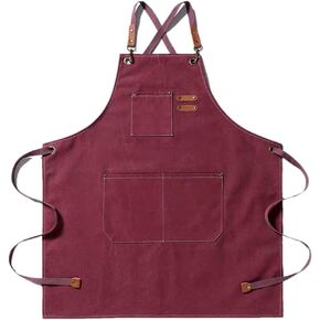 Kids Apron for Girls and Boys Heavy Duty Apron with Pockets and Adjustable Cross back Strap in Kuwait