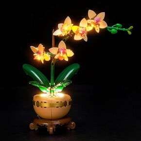 Light kit Compatible with Lego Mini Orchid 10343- No Model Only Light, LED Lighting Accessories Compatible with Lego Elegant Orchid