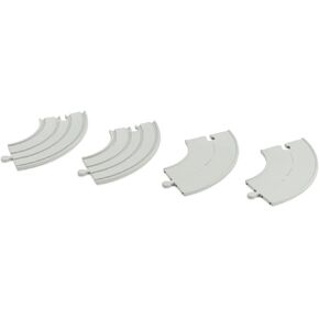 Plantoys Rubber Road & Rail Extension Tracks - Set B (6324)