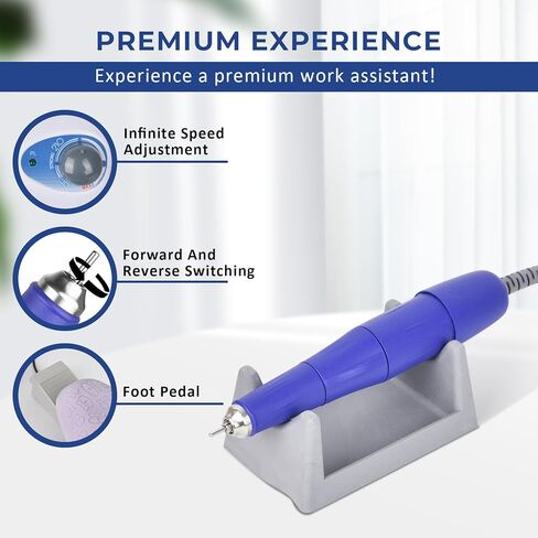 Strong210 110 فولت آلة الحفر المهنية للرعاية اليدوية ، 210 طحن متعدد الوظائف 210 معدات الحفر والتلميع ، 35000 دورة في الدقيقة ، مناسبة للرعاية ، المعادن ، معالجة المجوهرات in Kuwait