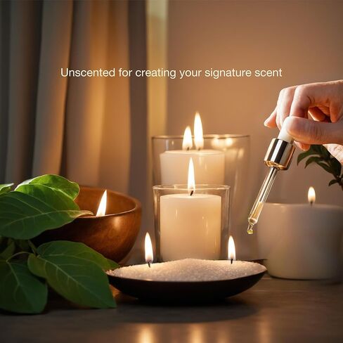 شمعة pearled Vallydom 16 أوقية/ 1 رطل ، رمال شمعة غير معروفة مع 30 فتيل ، شمعة رملية نباتية طويلة ، شمع الشمع in Kuwait