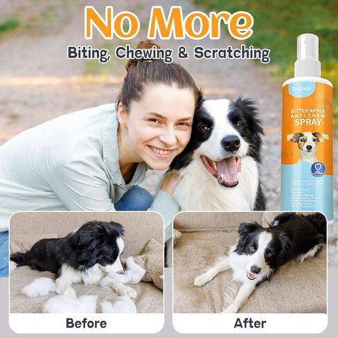 No Chew Spray for Dogs, Bitter Apple Spray for Dogs to Stop Chewing, Cats and Dogs Training Behavior Aids, Stop Destructive Chewing Licking in Saudi Arabia