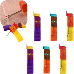 6 PCS Seam Ripper, Folding Seam Rippers for Sewing, Small Threadripper, Portable Thread Cutter, Mini Clothes Tag Remover, Stitch Remover Tool for Needlework, DIY