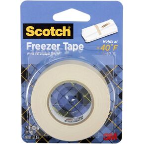 Scotch Freezer Tape, 0.75 in x 1000 in, 1 Roll/Pack (178)