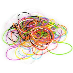 Grifiti Little Band Joes #18 Gauge Standard Silicone Bands Strong of Rubber Rubberbands Siliconbands Smalling Grade Heat Proch UV Office Scay Scenter