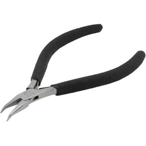 Beadalon 201A-013 Slim Bent Chain Nose Pliers for Jewelry Making