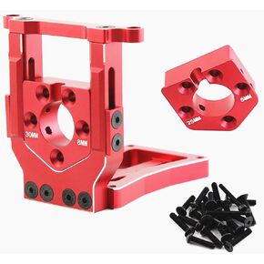 Aluminum X-Maxx Motor Mount for 1/5 X-Maxx 6S 8S,1/6 XRT 8S RC Car Upgrades Part, Replacement of # 7760 (Red)