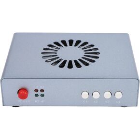 DMA Fuser, HD Multimedia Interface Overlayer Synthesizer, Lossless Transmission, Aluminum Alloy Material and DC12V Power Supply for Gaming and Video Conferencing (US Plug)