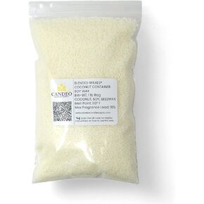 شمع جوز الهند شمع جميع شمعات حاوية الصويا الطبيعية - BW -917-1LB حقيبة - شموع العرض