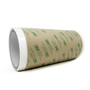Gizmo Dorks 3M 467MP Double Sided Adhesive Transfer Tape Roll, Clear Bonding, 6" Width x 15 ft