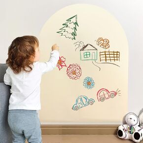 Magnetic Arch Wall Decal (Beige)