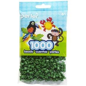 Perler Beads Pack (1000-Piece, Dark Green) by Perler